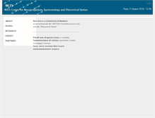 Tablet Screenshot of nets.iusspavia.it